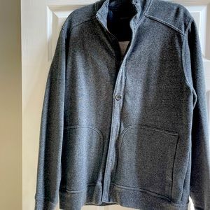 Mens Banana Republic fleece jacket size xl
